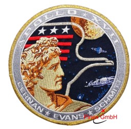 Bild von Apollo 17 Commemorative Mission Aufnäher Abzeichen Patch Large